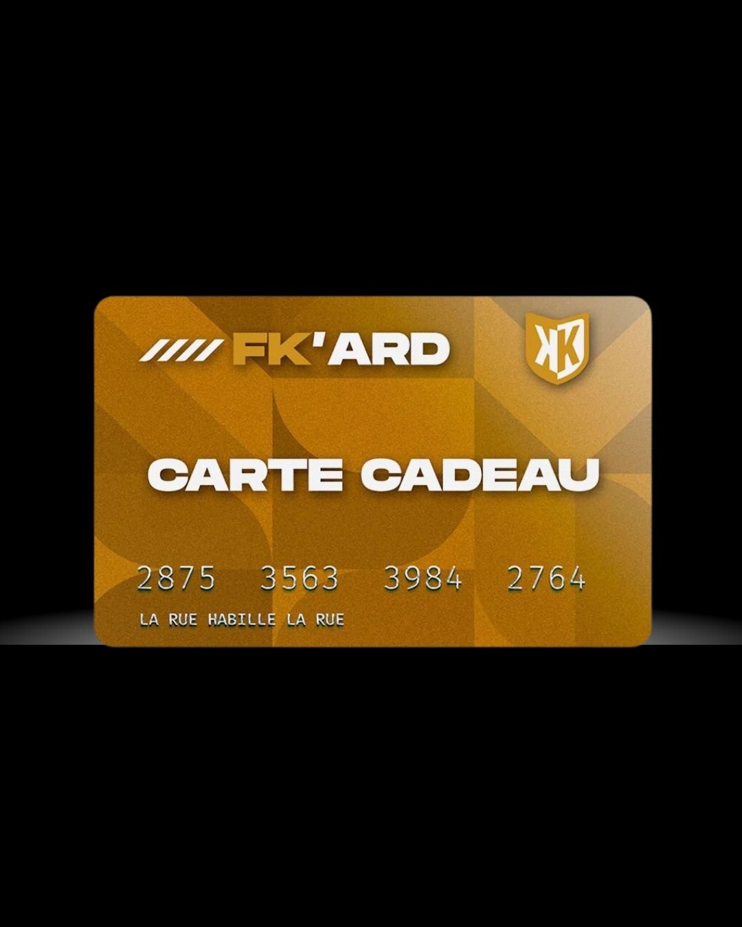 E Carte cadeaux FootKorner
