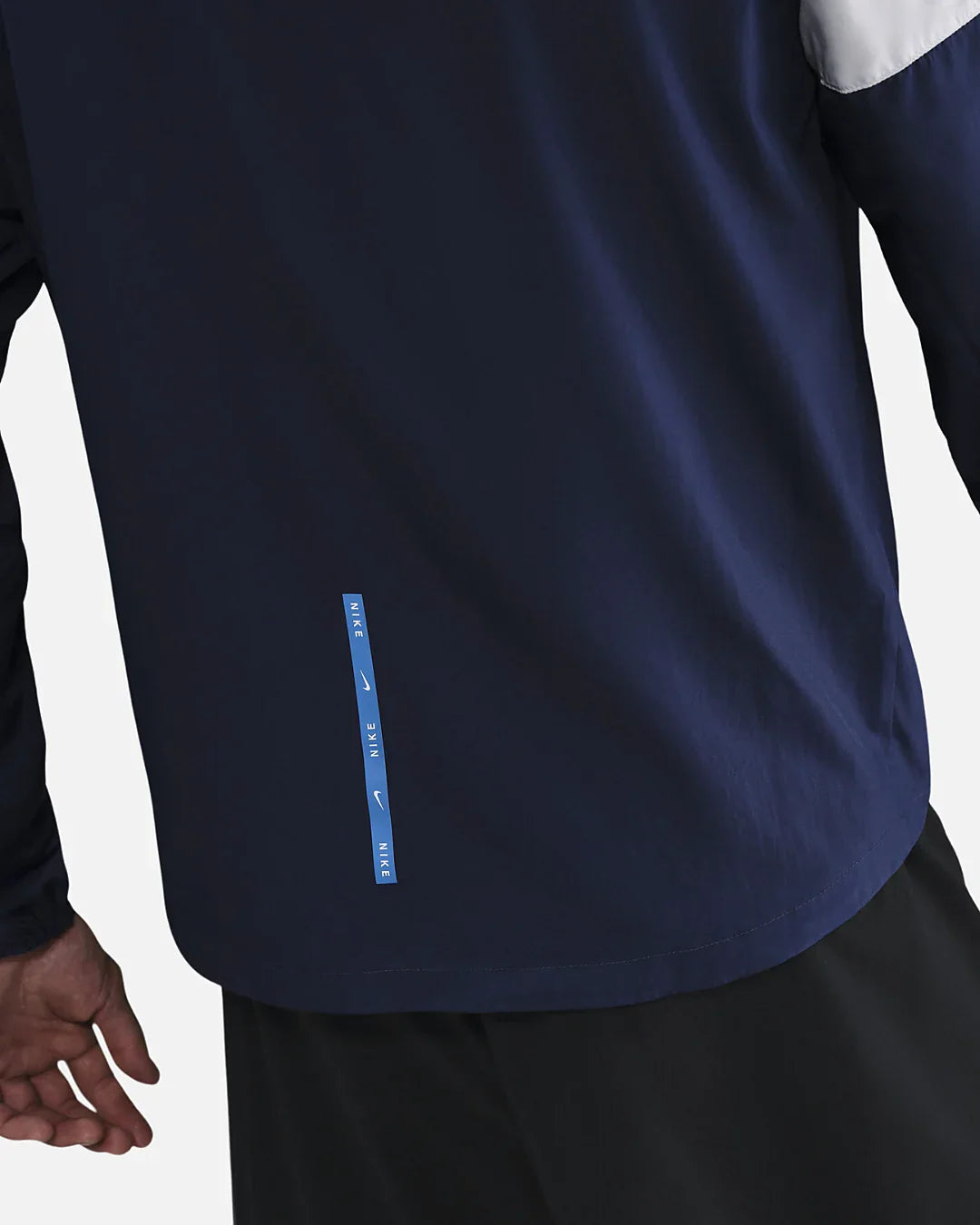 Veste imperméable Nike Air Run - Bleu/Blanc