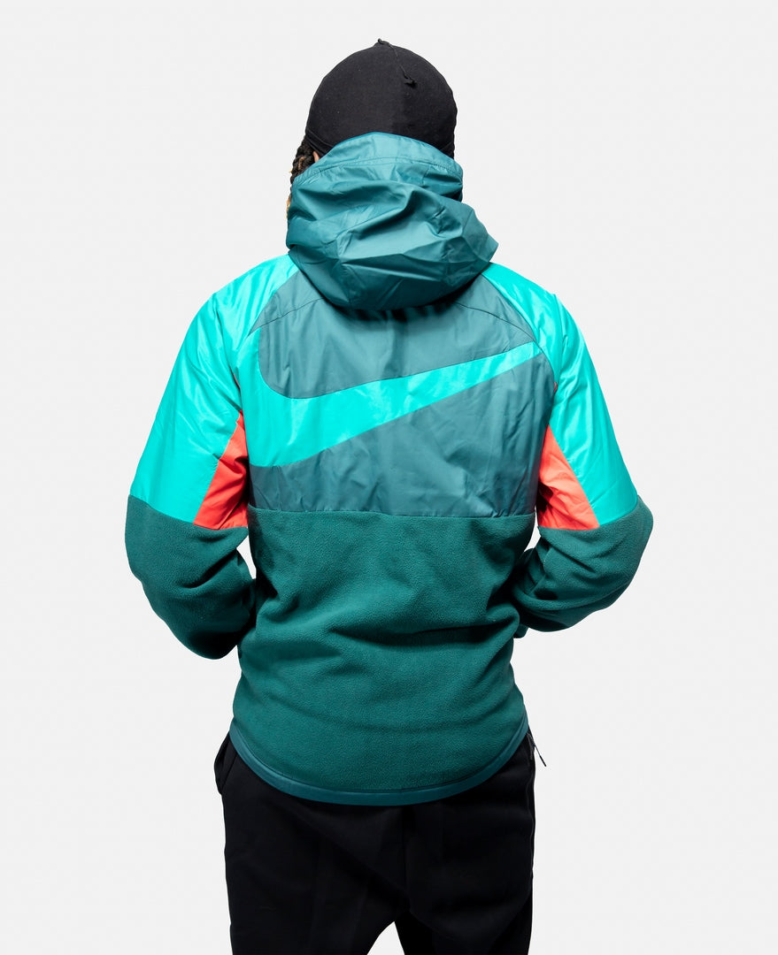 Veste à capuche Liverpool - Vert/Rouge