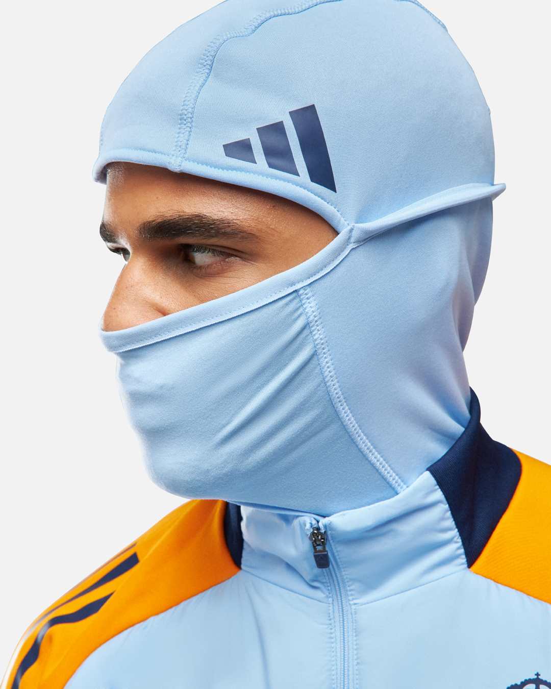 Veste Real Madrid cagoule intégrée 2025 - Bleu/Orange