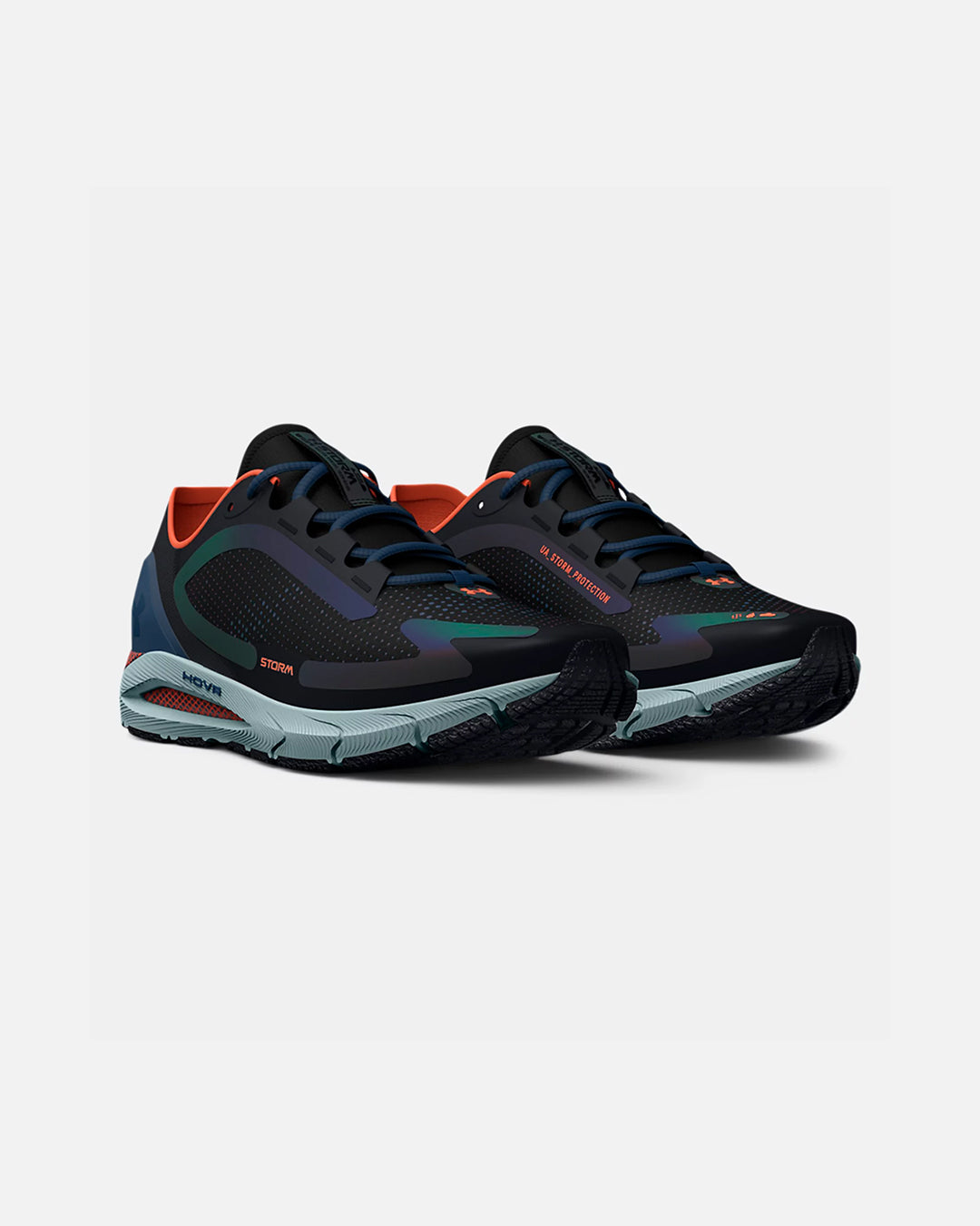 Under Armour UA HOVR™ Sonic 5 Storm - Noir/Bleu/Orange