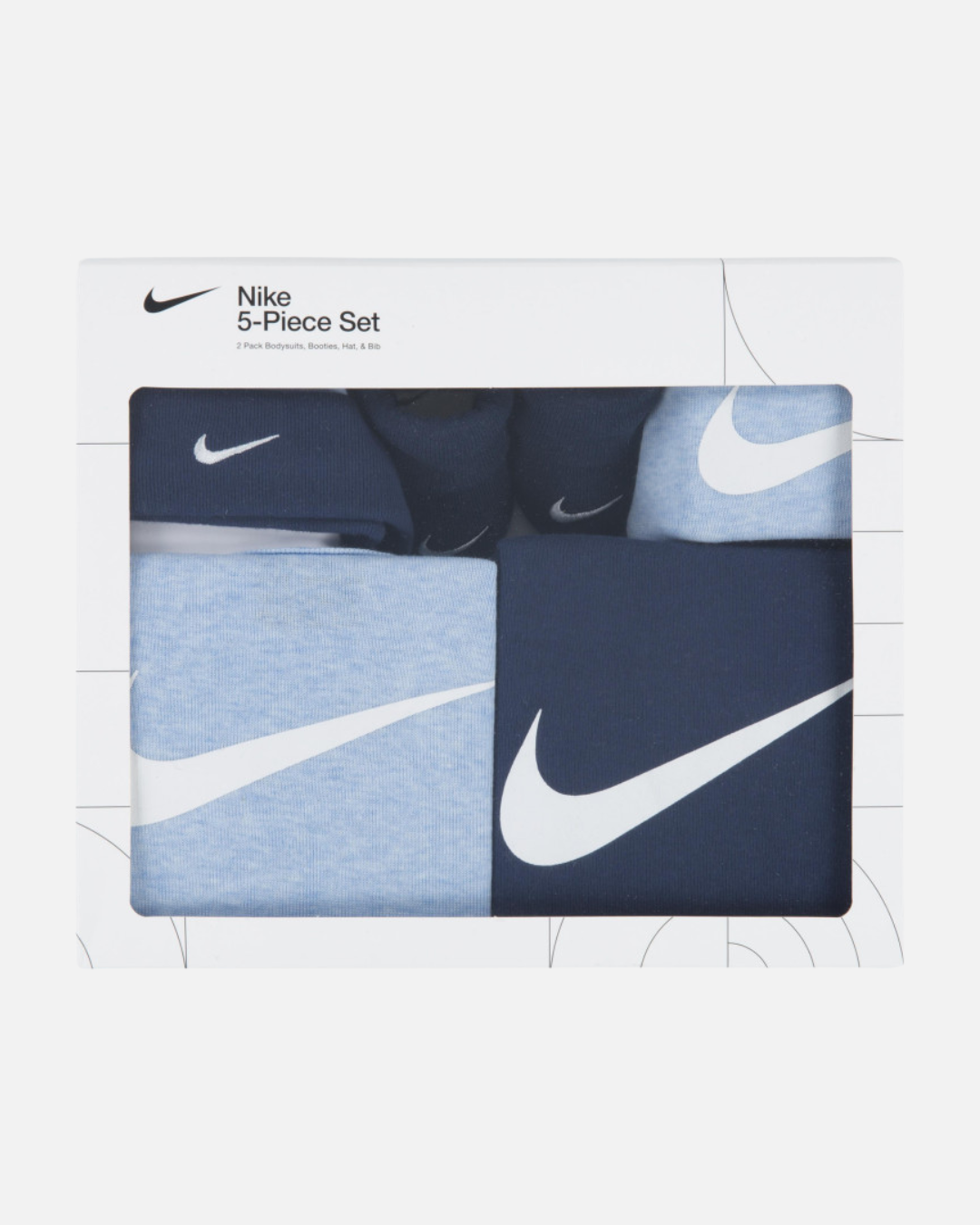Coffret 5 pièces Nike Bébé - Bleu