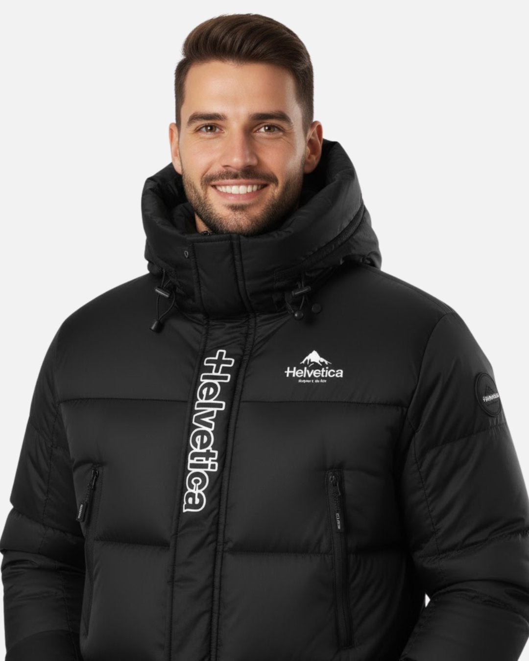 Doudoune Helvetica Villar - Noir