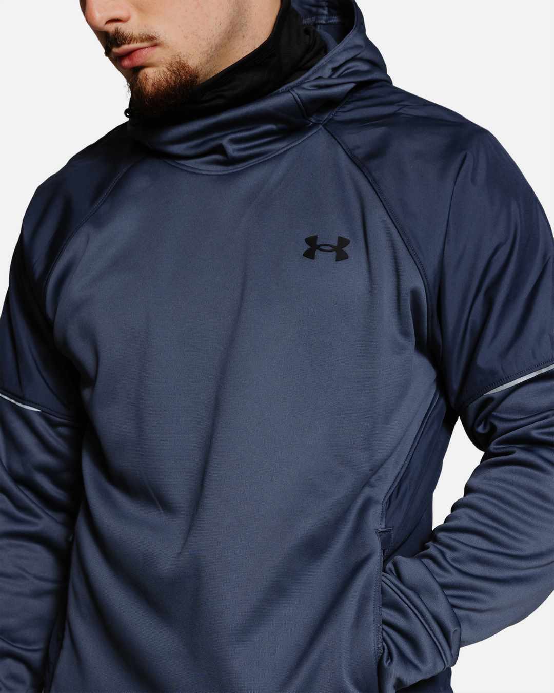 Haut d'Entraînement Under Armour Running Storm Balaclava - Gris