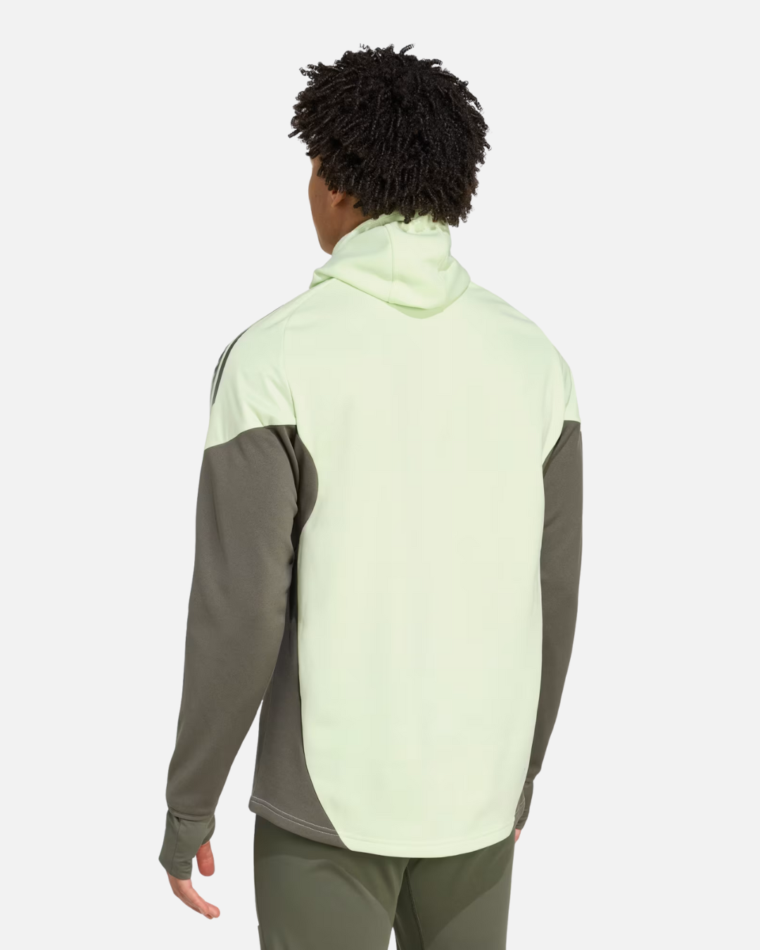 Haut hiver Real Madrid Tiro 25 Competition - Jaune/Vert