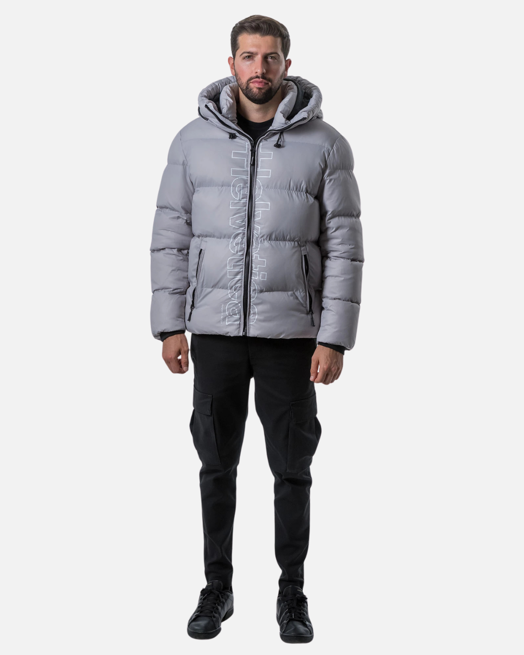 Doudoune Helvetica Silver - Gris