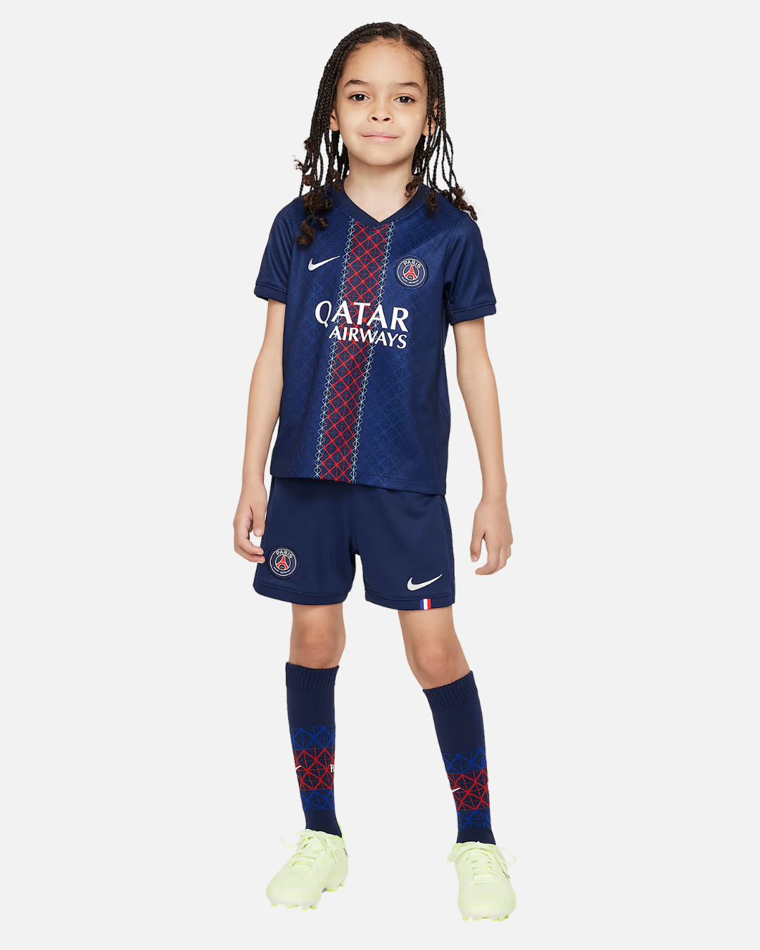 Kit PSG Domicile 2025/2026 Enfant - Bleu