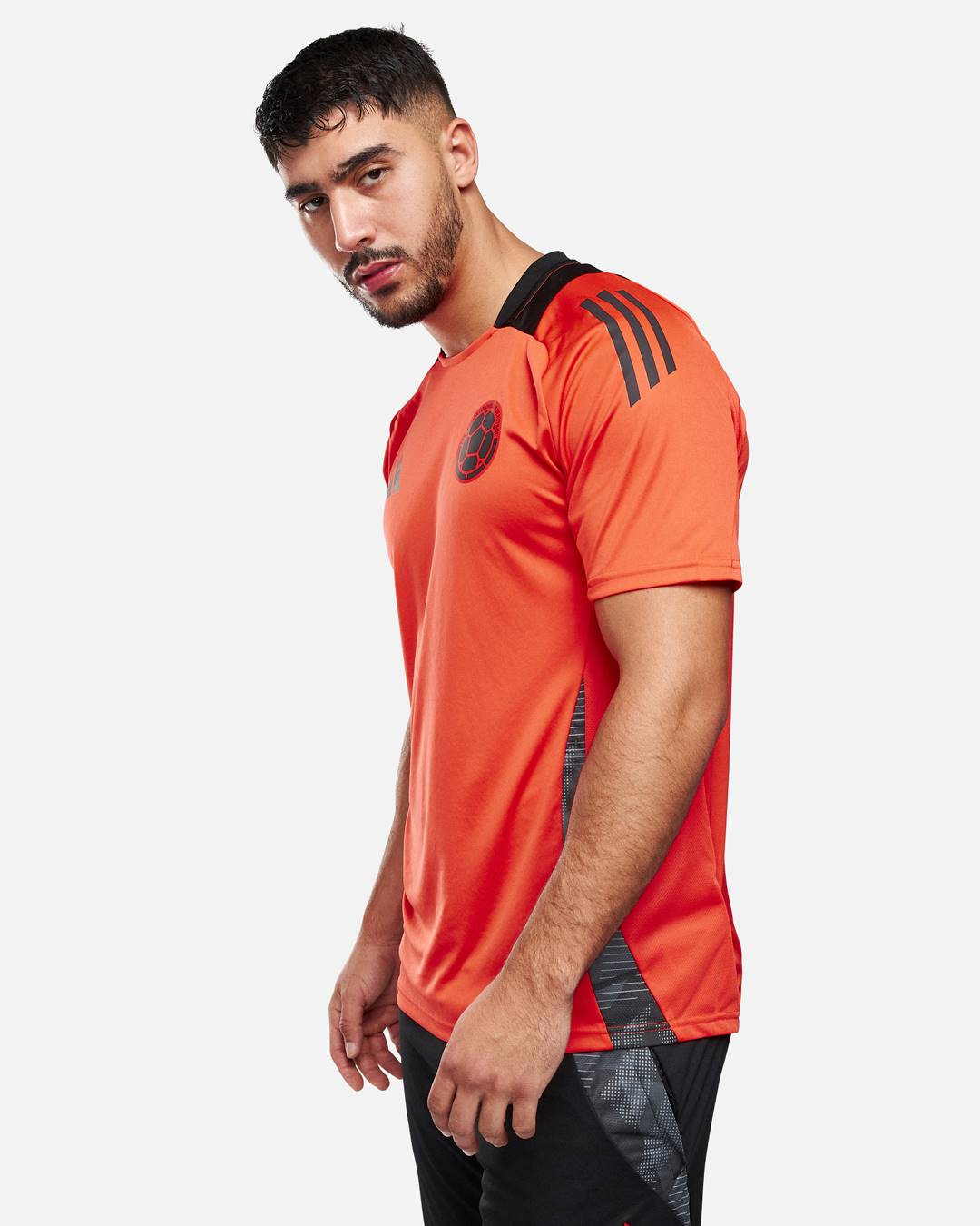 Maillot d'entrainement Colombie - Orange/Noir