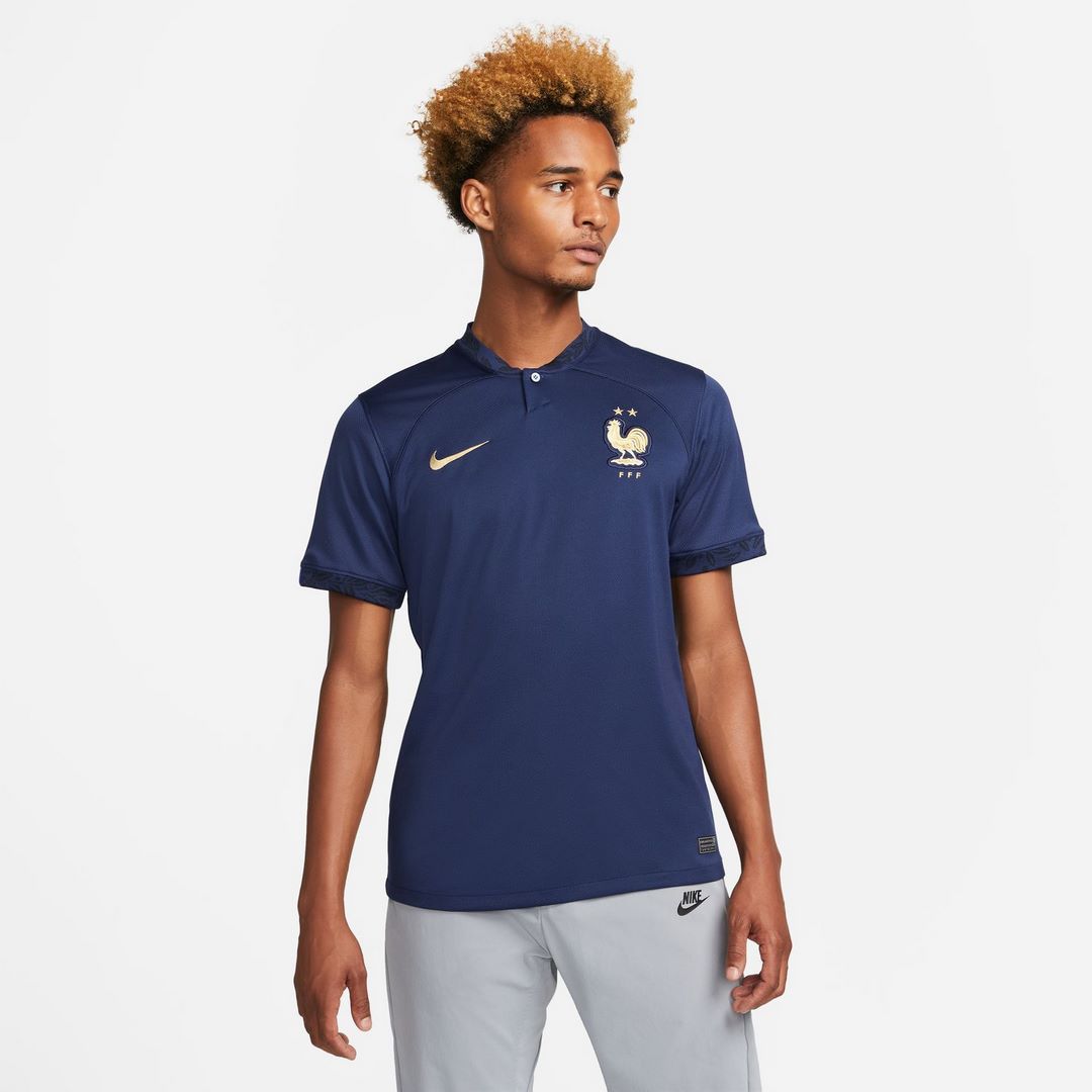 Maillot Equipe de France Domicile - Bleu/Doré