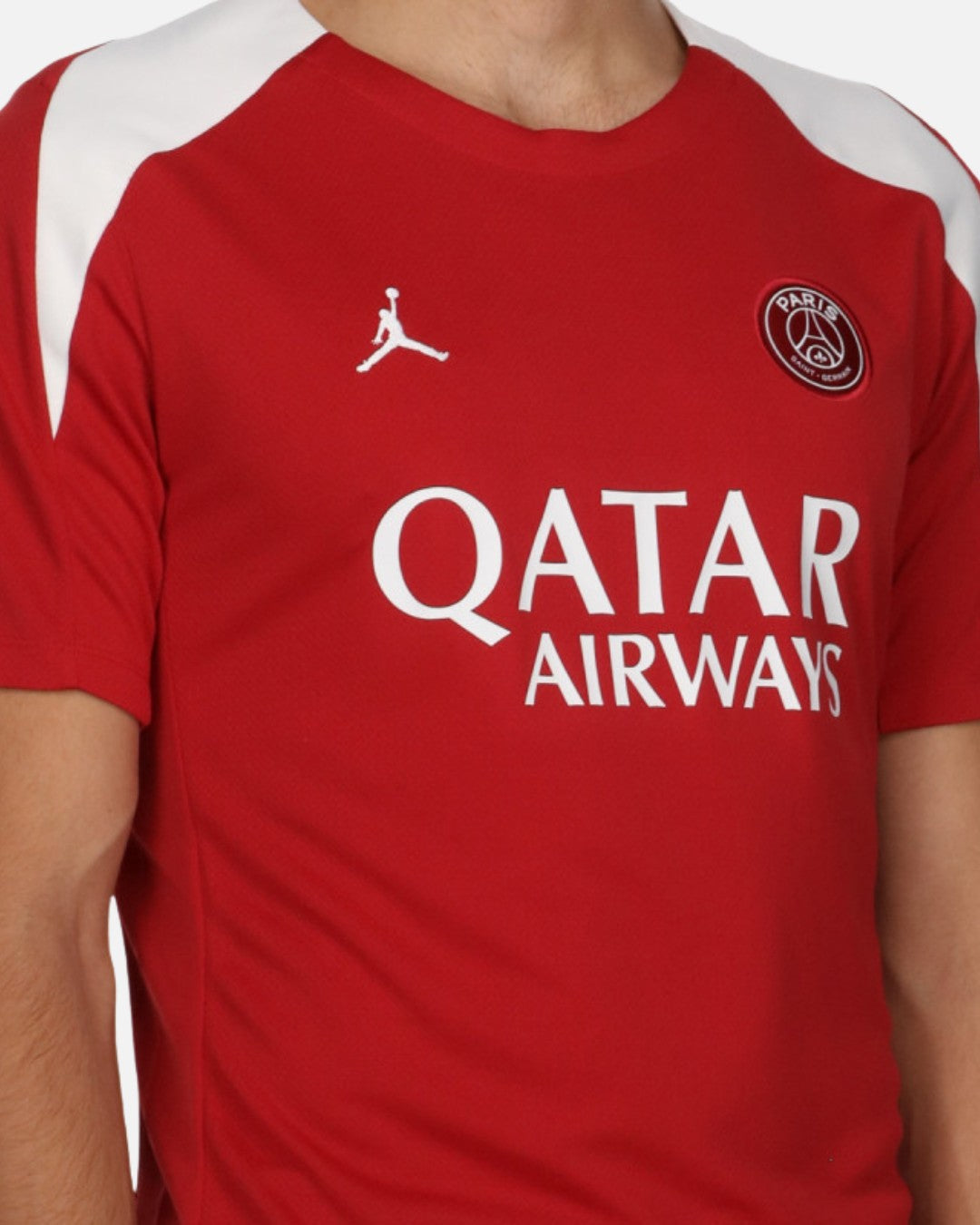 Maillot d'entraînement PSG Strike 2025 - Rouge