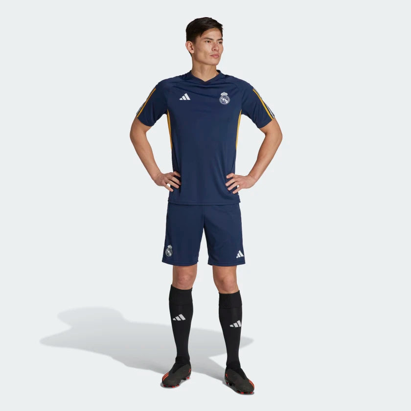 Maillot d'entrainement Real Madrid - Bleu/Jaune