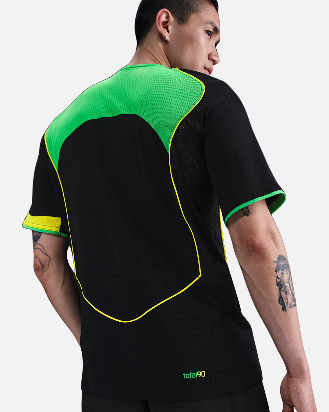 Maillot Nike Total 90 - Noir/Jaune/Vert