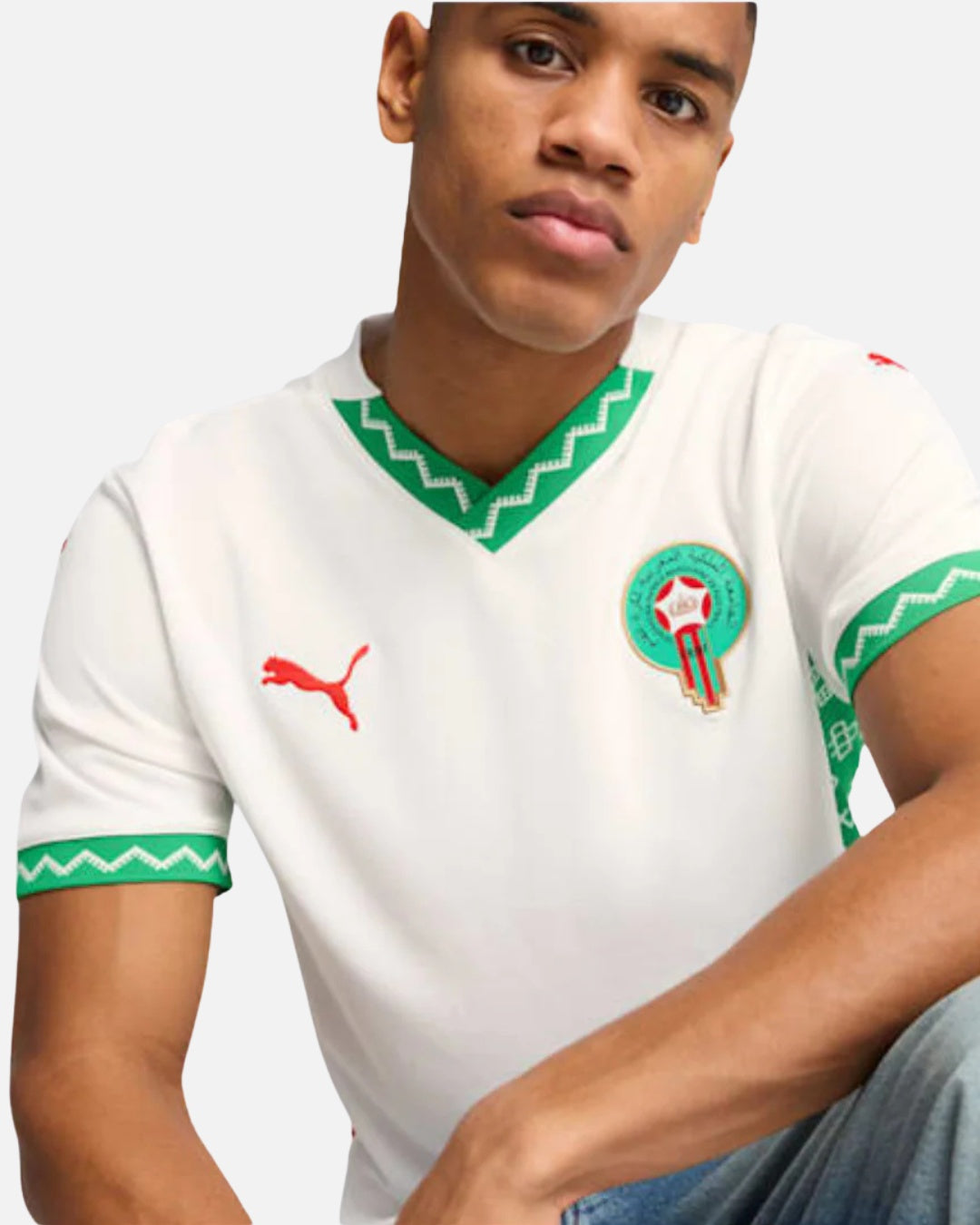 Maillot Extérieur Maroc 2025/2026 - Blanc