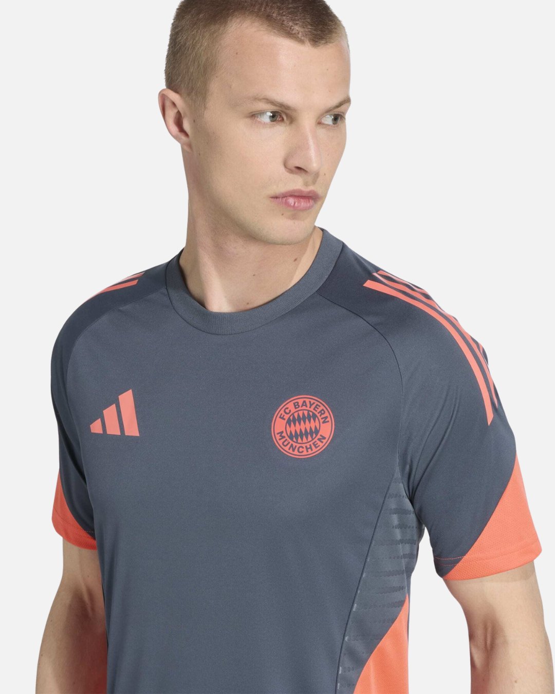 Maillot d'entraînement FC Bayern Munich 2025/2026 - Gris/Rouge