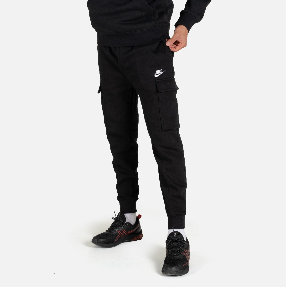 Pantalon cargo Nike Sportswear Fleece - Noir