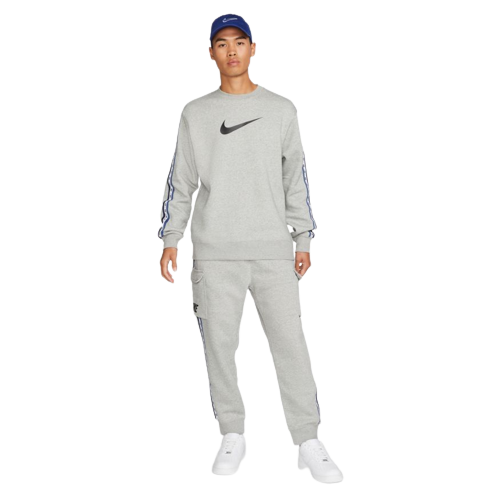 Pantalon Cargo Nike Sportswear Fleece - Gris/Blanc/Bleu
