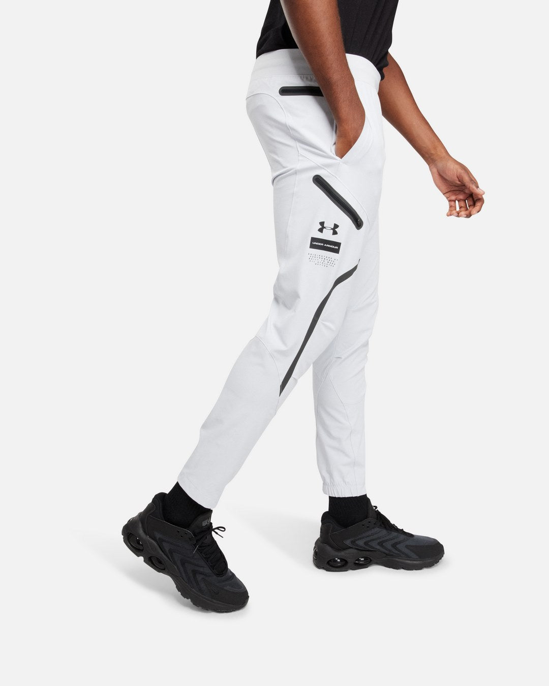 Pantalon Cargo Under Armour Running Unstoppable - Gris/Noir