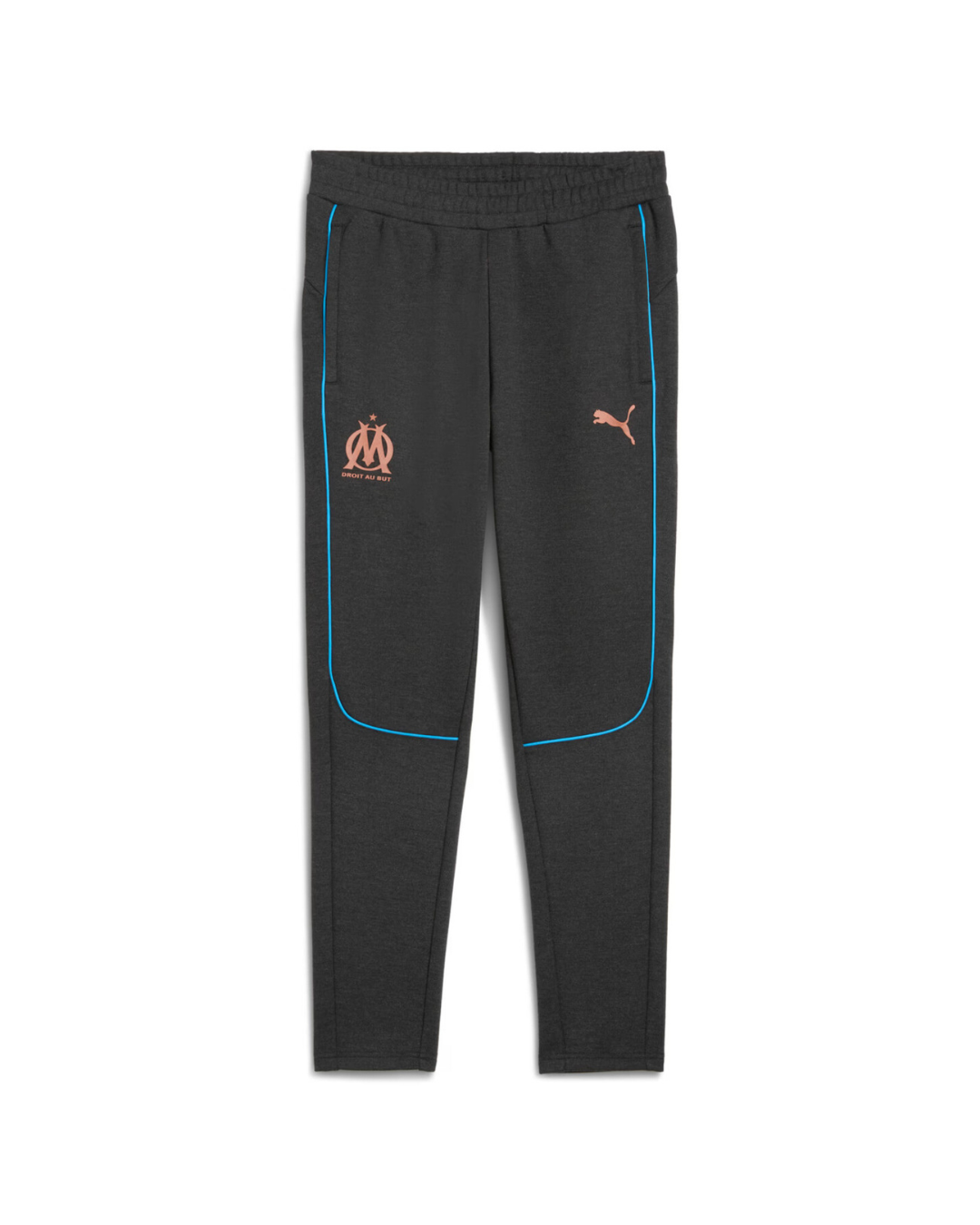 Pantalon de survêtement OM 2024/2025 - Noir/Bleu