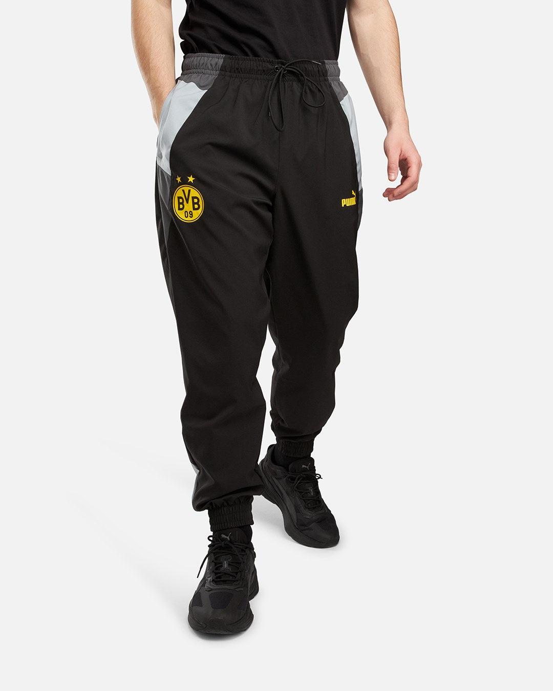 Pantalon de survêtement Dortmund - Noir/Gris/Blanc