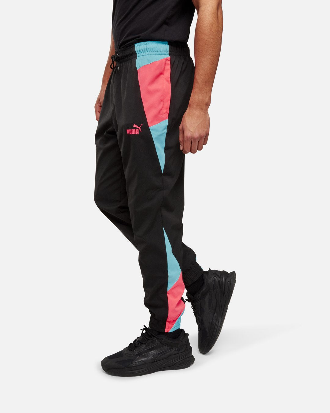 Pantalon de survêtement Manchester City - Noir/Rose/Bleu