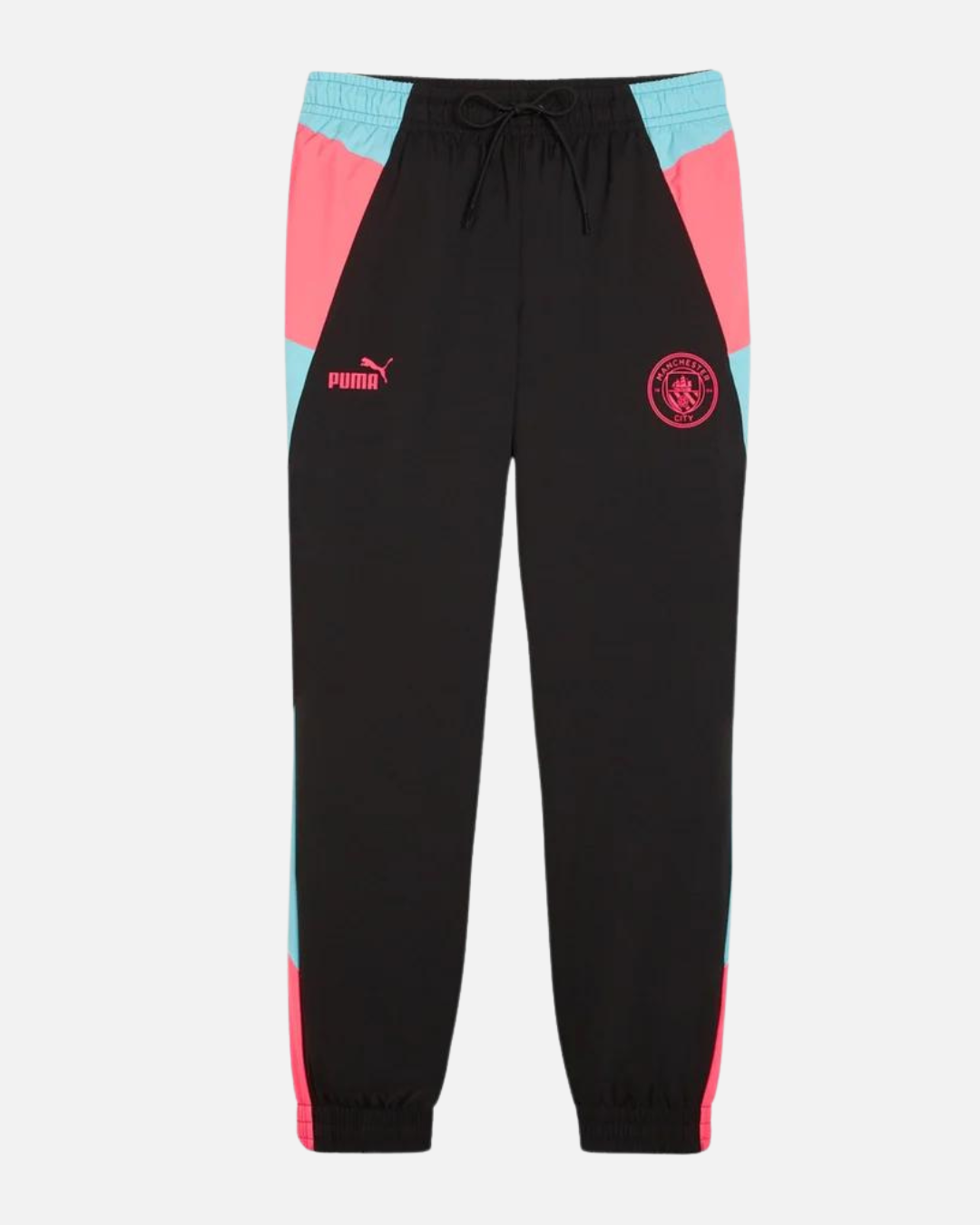 Pantalon de survêtement Manchester City - Noir/Rose/Bleu