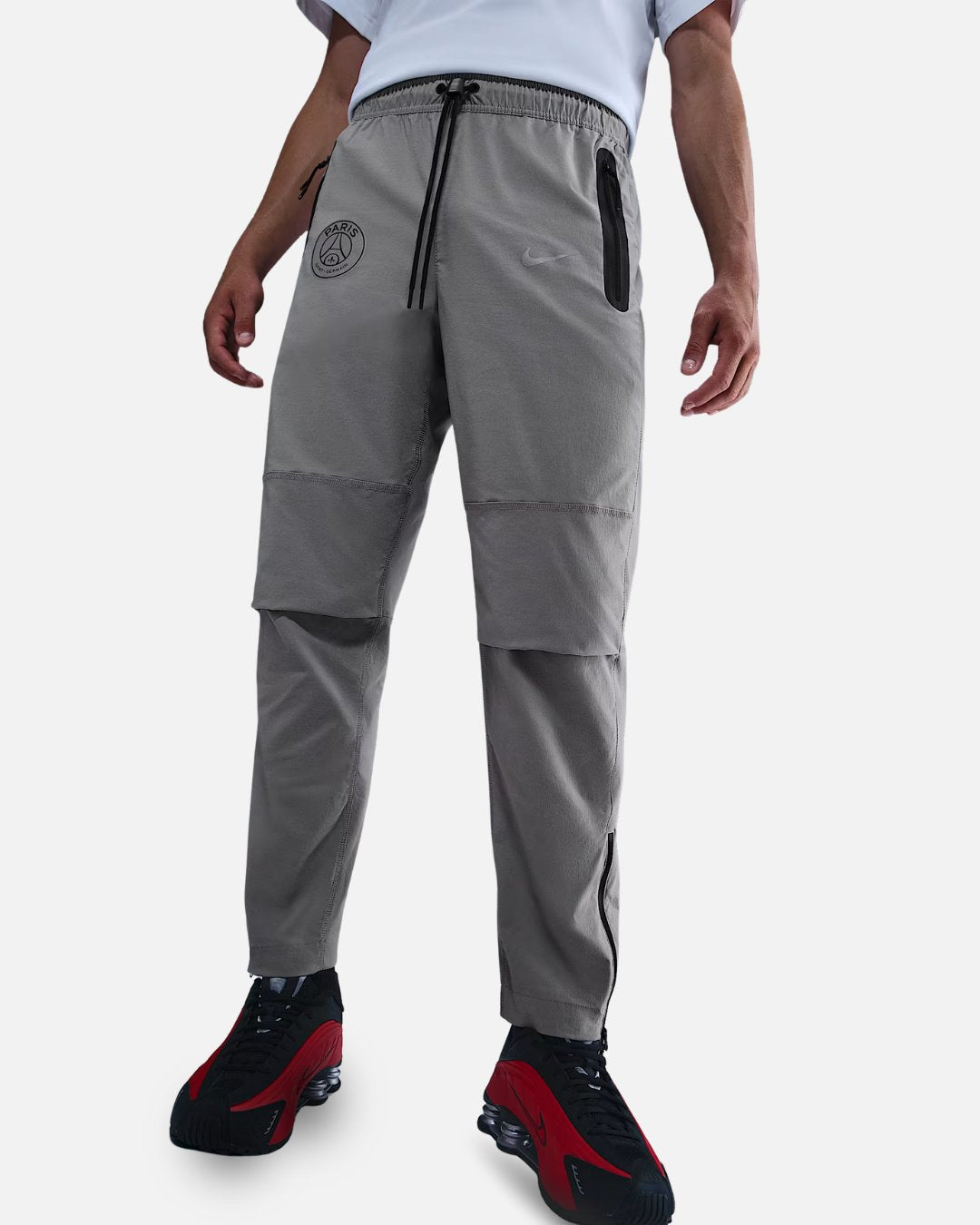 Pantalon de survêtement PSG Tech Woven Windrunner 2025/2026 - Gris