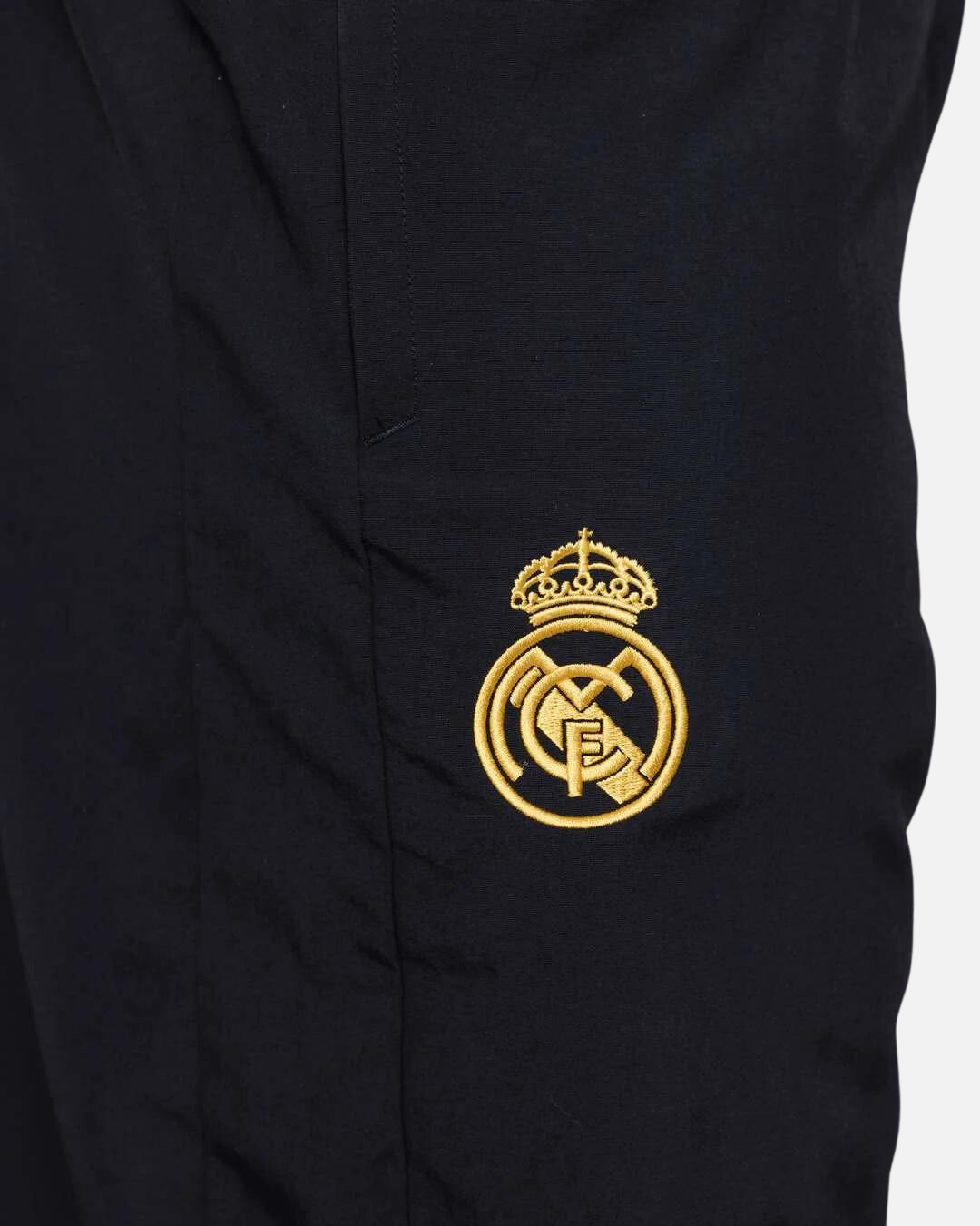 Pantalon de survêtement Real Madrid - Noir/Doré