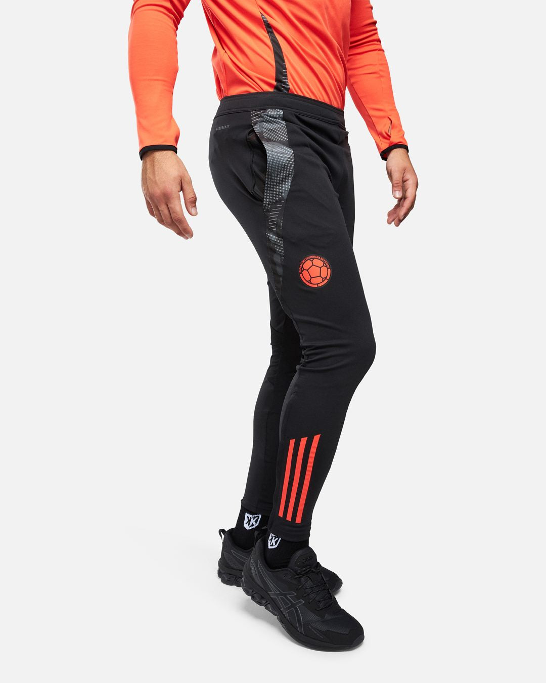 Pantalon d'entrainement Colombie - Noir/Orange