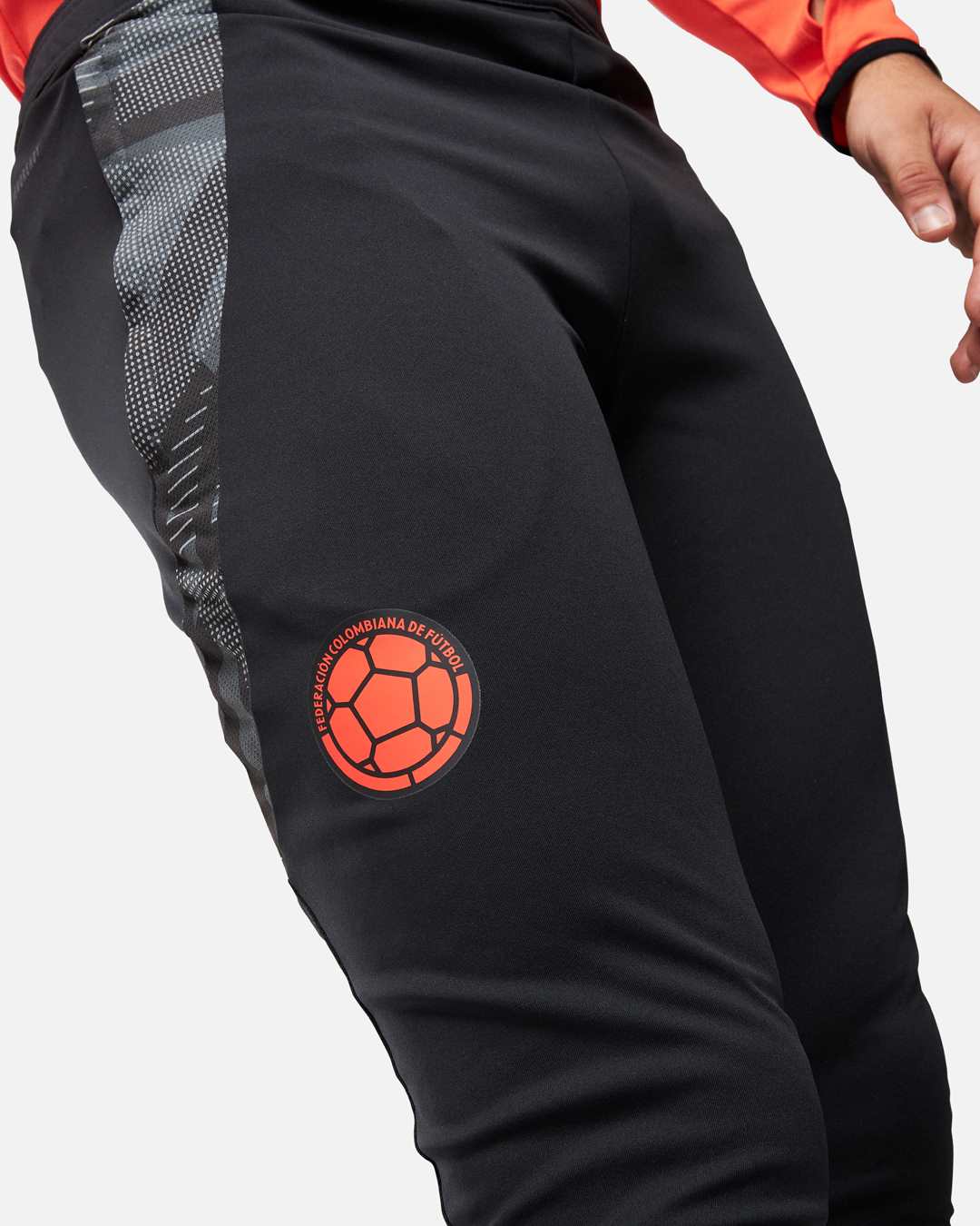 Pantalon d'entrainement Colombie - Noir/Orange