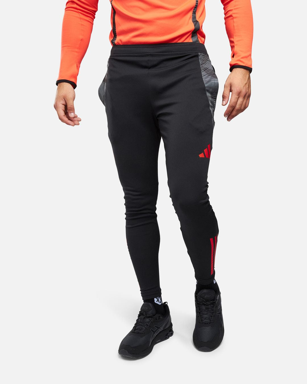 Pantalon d'entrainement Colombie - Noir/Orange