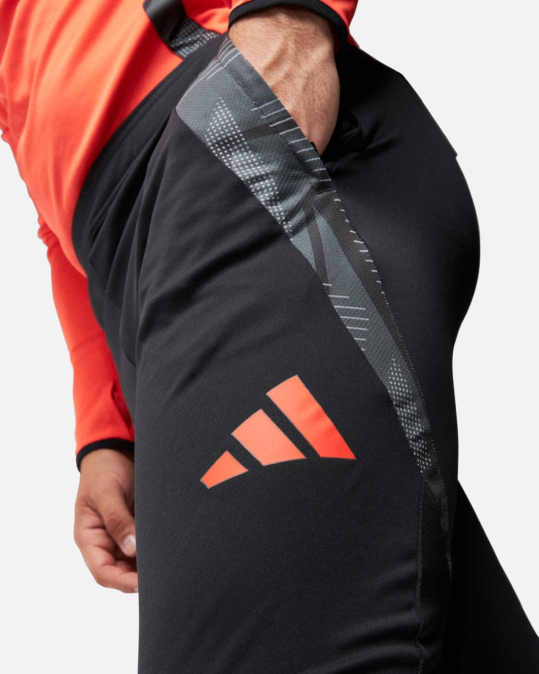 Pantalon d'entrainement Colombie - Noir/Orange