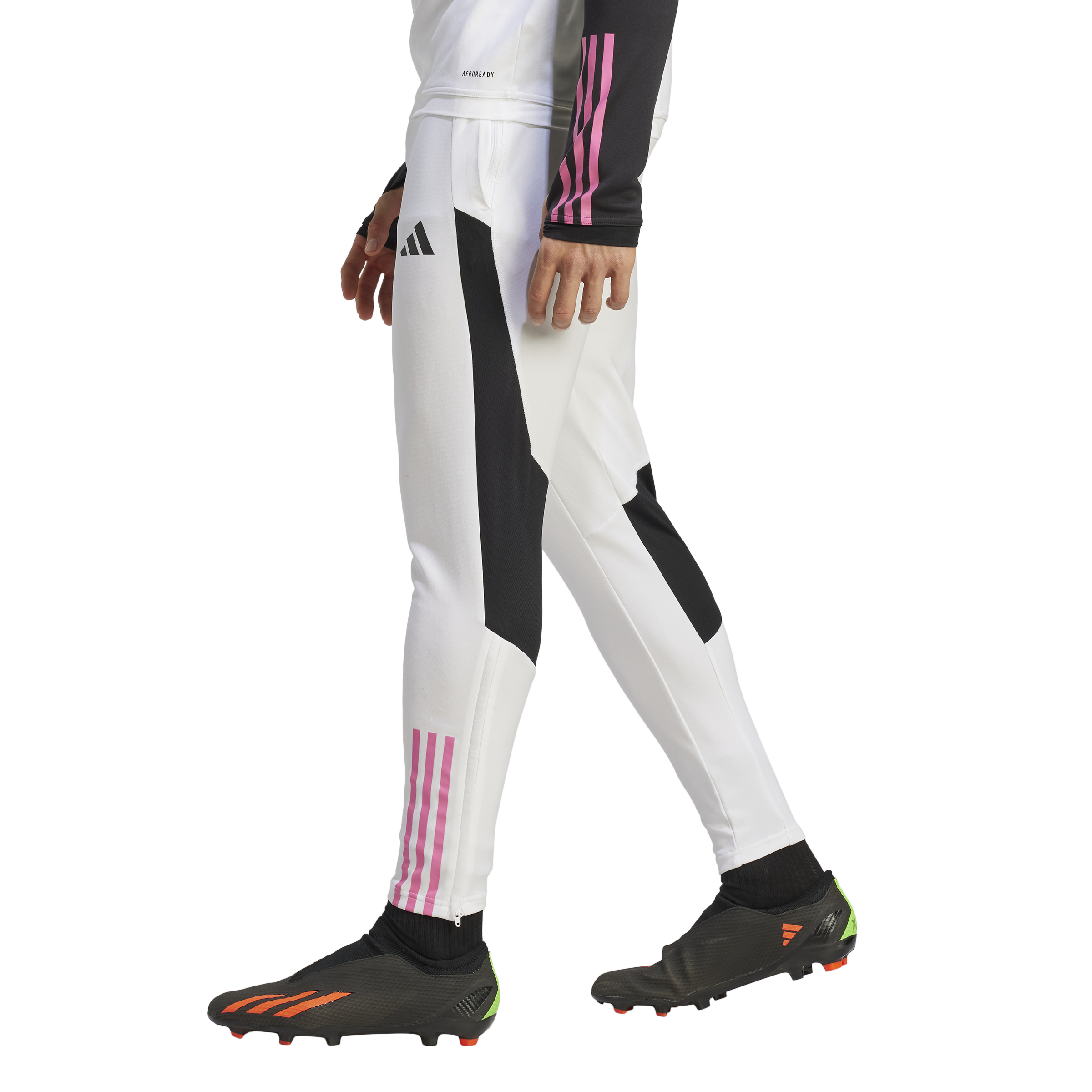 Pantalon d'entrainement Juventus - Blanc/Noir/Rose