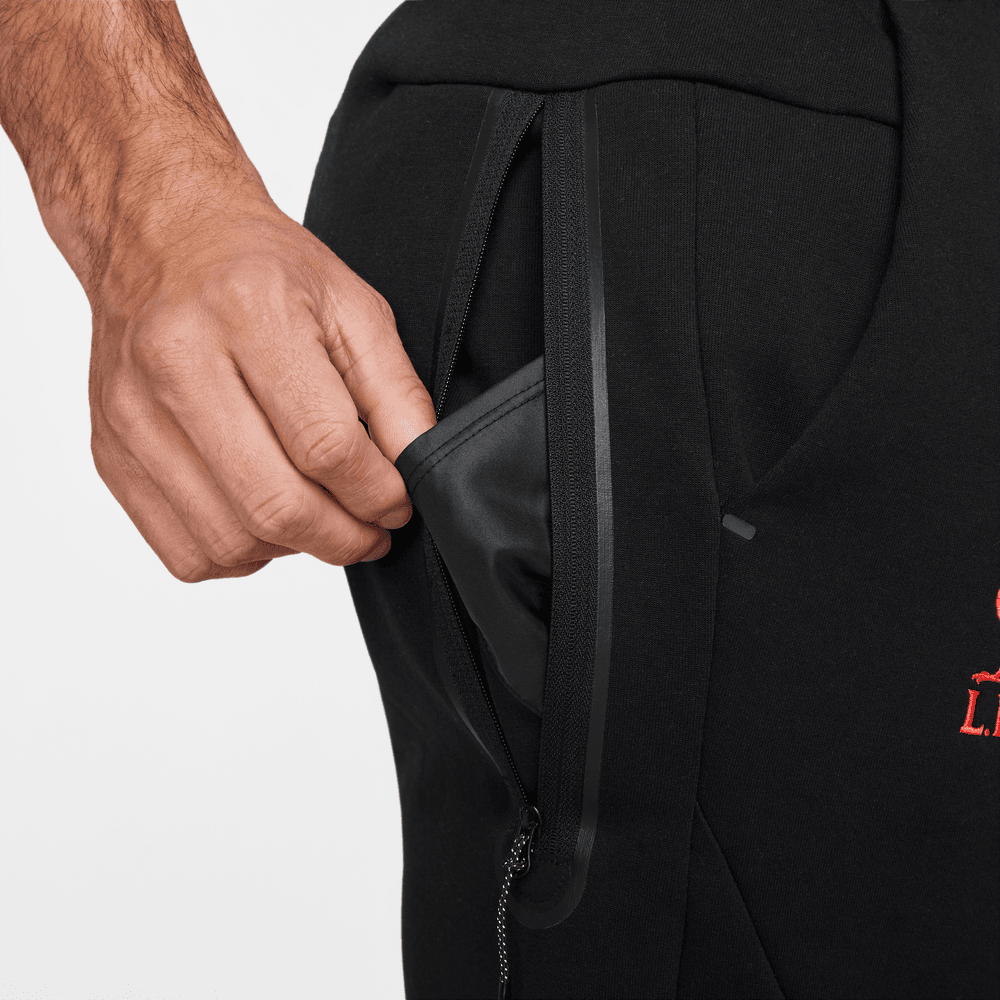 Pantalon Liverpool Tech Fleece - Noir/Rouge
