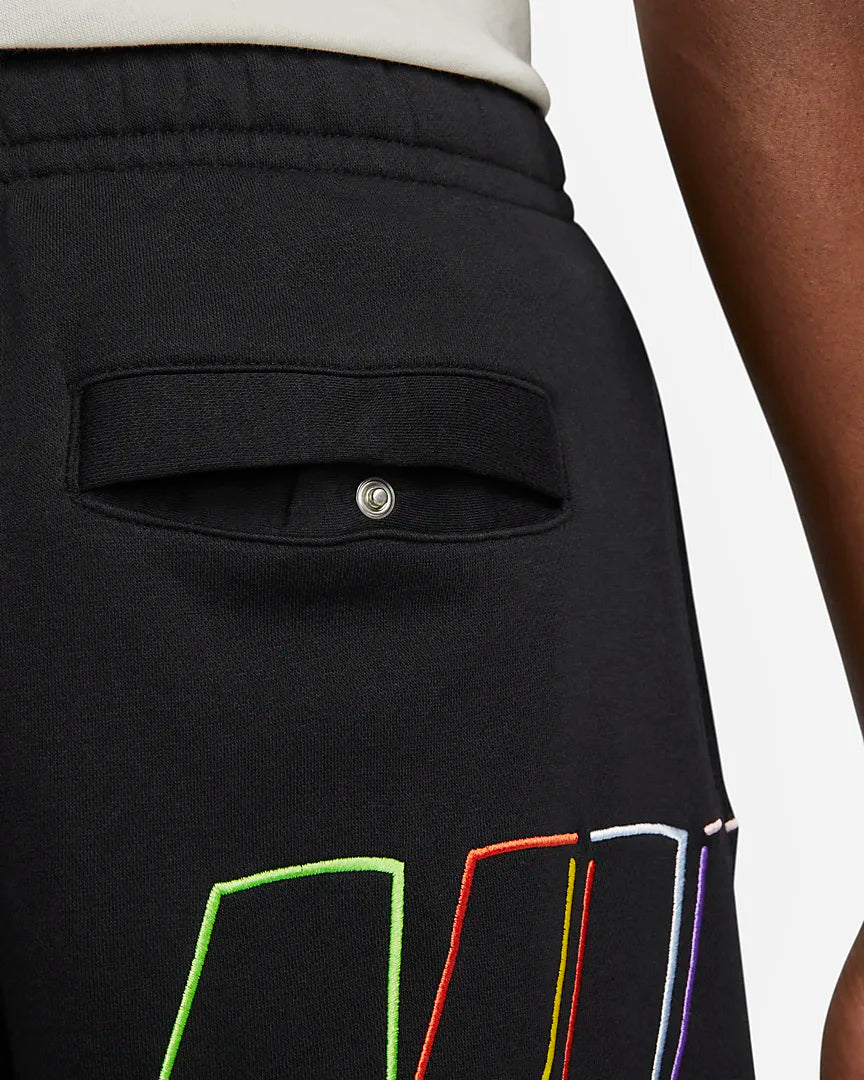 Pantalon Nike Club Fleece+ - Noir/Rouge/Bleu