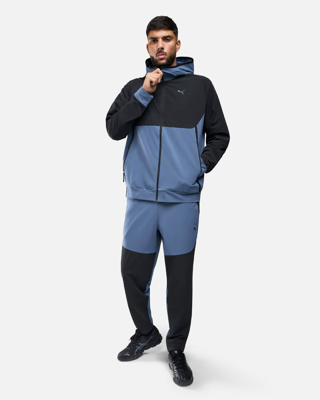 Pantalon Puma Tech - Noir/Bleu