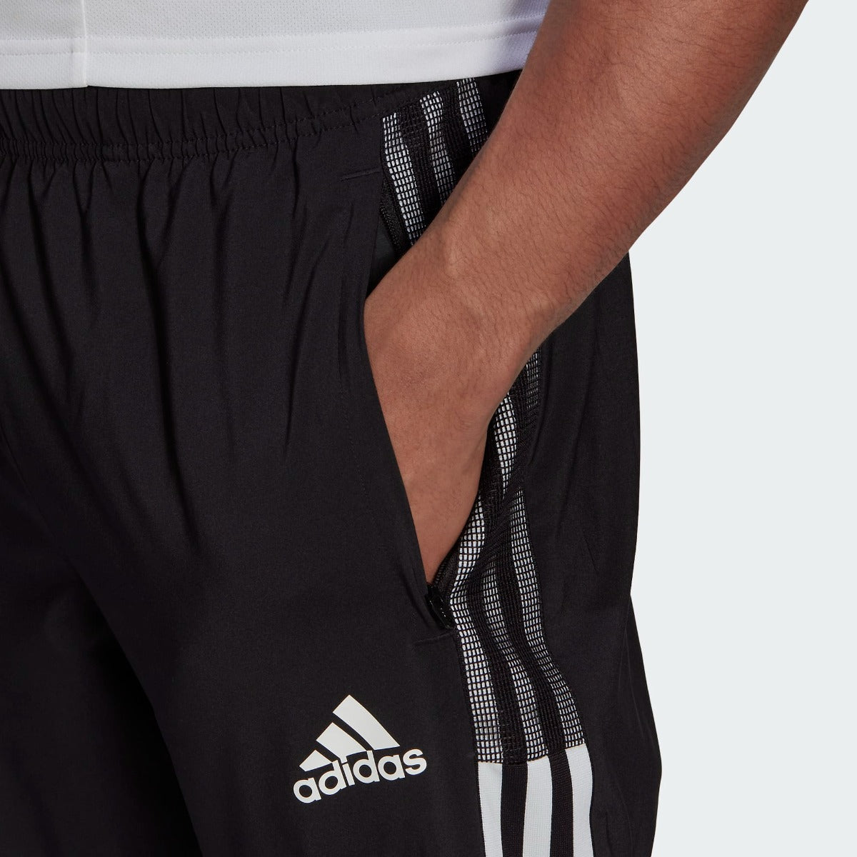 Pantalon de survêtement Adidas Tiro - Noir/Blanc