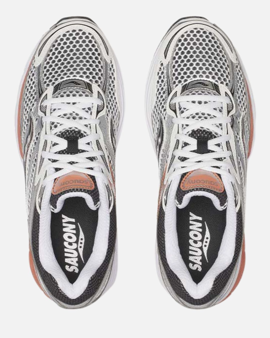 Saucony Progrid Omni 9 "Silver" - Gris/Orange