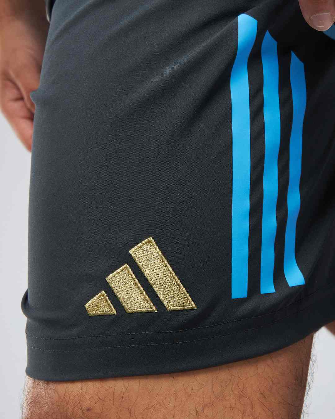 Short d'entrainement Argentine - Gris/Bleu