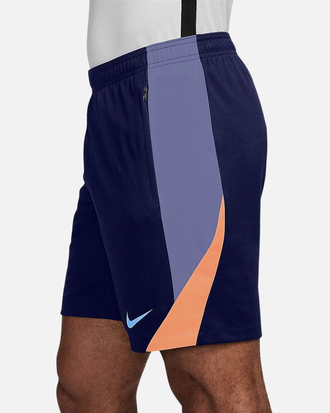 Short d'entraînement Nike Running Dri-Fit Strike - Bleu/Orange