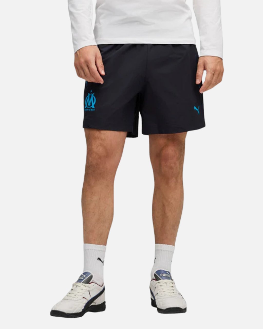 Short d'entraînement OM 2025/2026 - Bleu