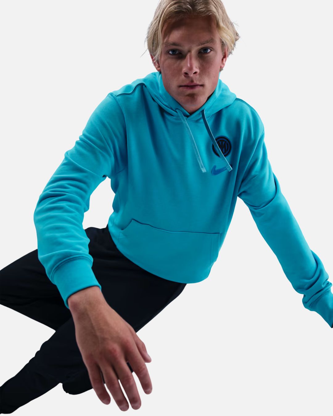 Sweat à capuche Inter Milan 2025/2026 - Bleu