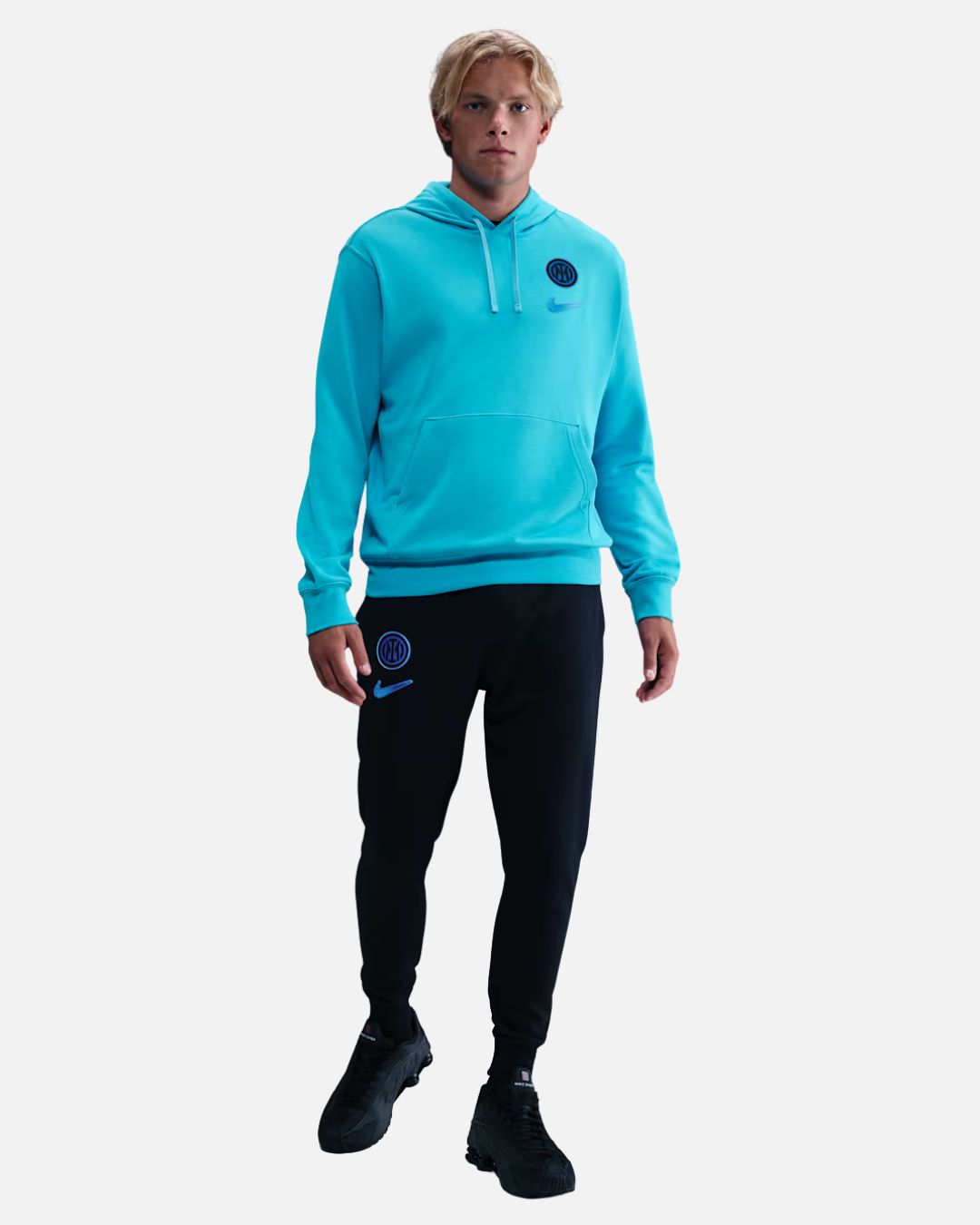 Sweat à capuche Inter Milan 2025/2026 - Bleu