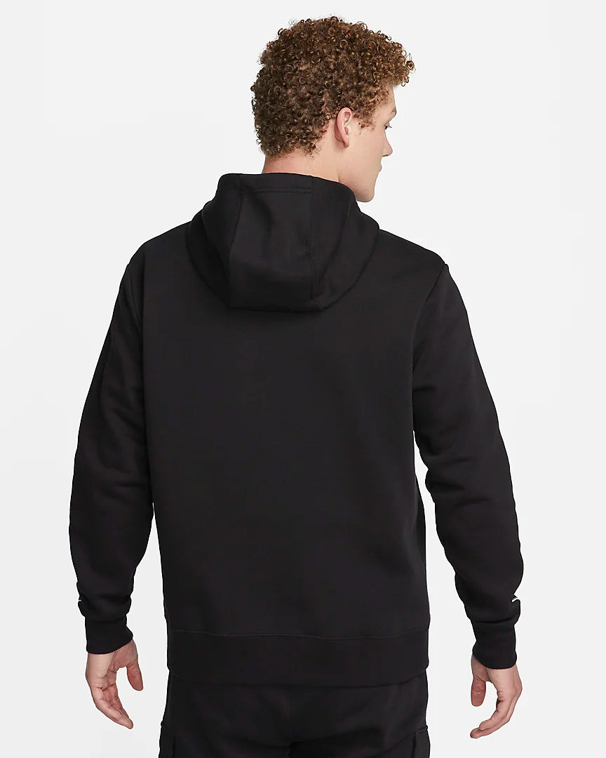 Sweat à capuche Nike Sportswear Repeat - Noir/Blanc/Gris