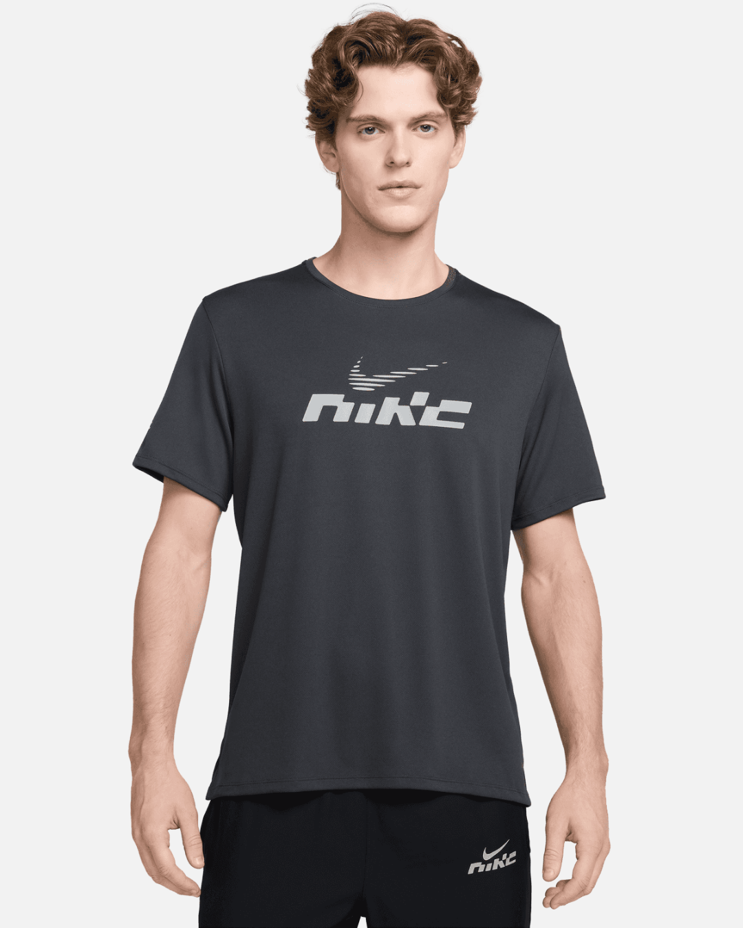 T-shirt Nike Running Miler 2 - Gris