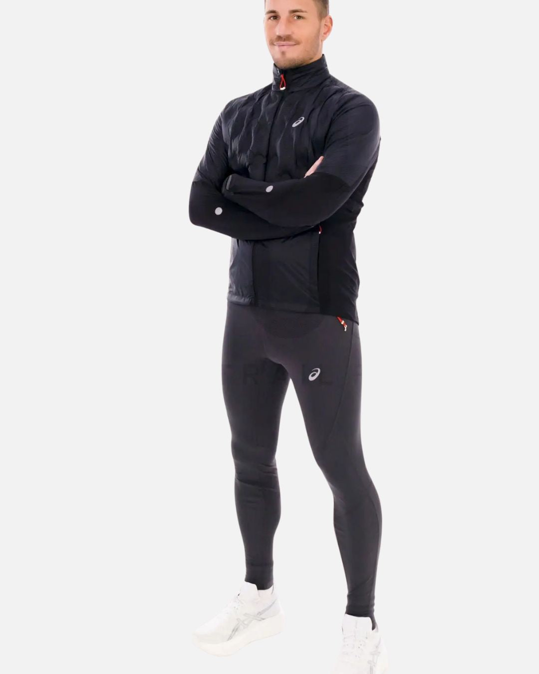 Veste Asics Road Winter Jacket - Noir