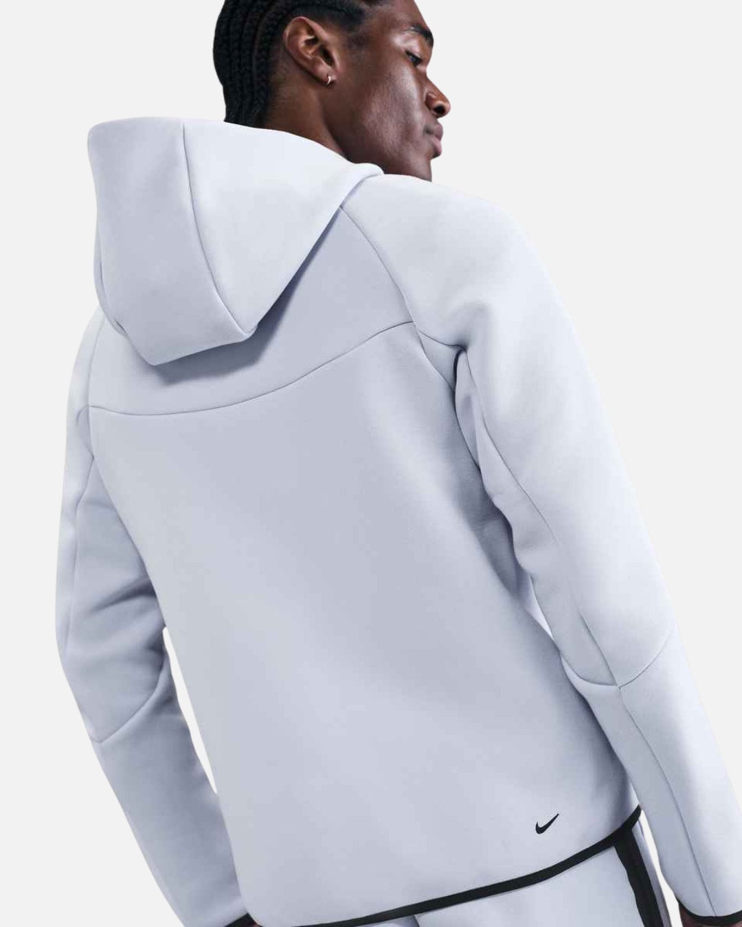 Veste à capuche Nike Tech Fleece Windrunner - Gris
