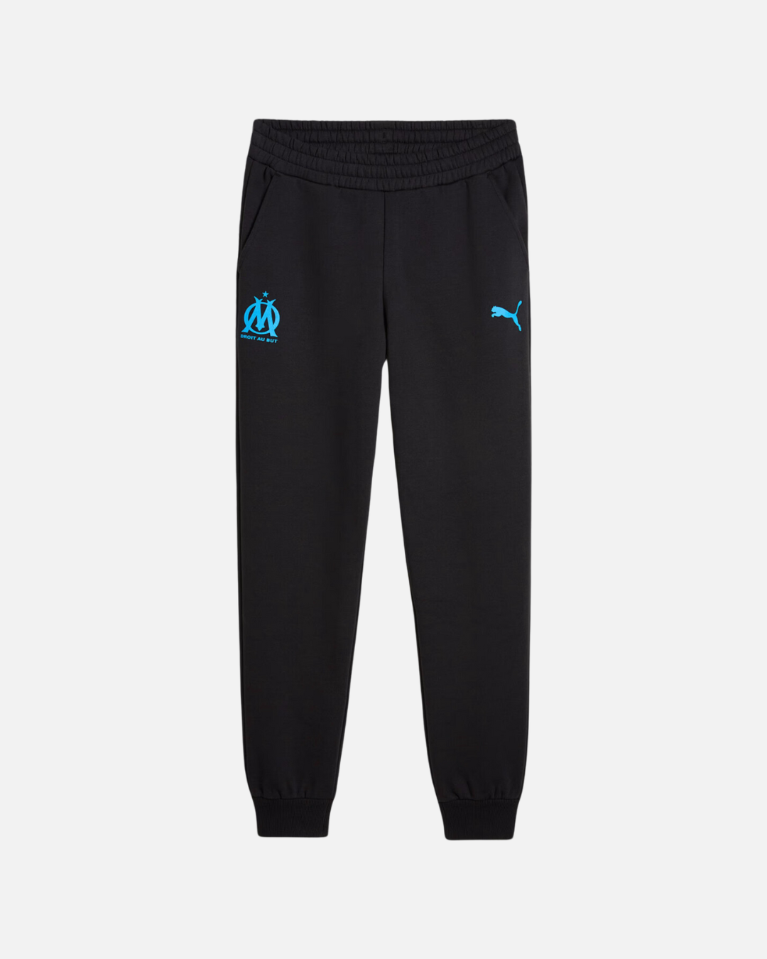 Pantalon de survêtement OM 2024/2025 - Noir/Bleu