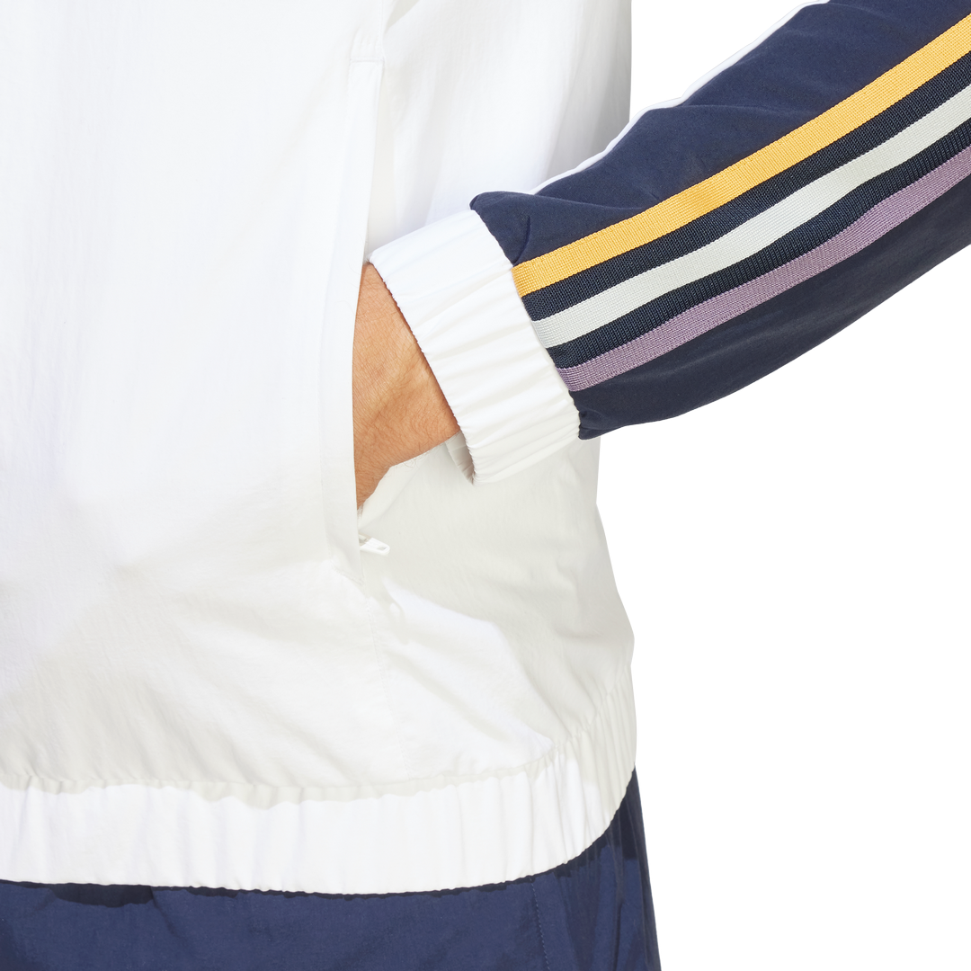 Veste de survêtement Real Madrid - Blanc/Bleu/Jaune