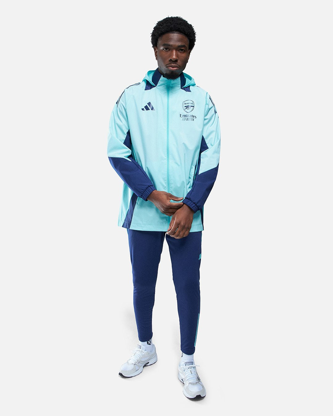 Veste Coupe-Vent Arsenal 2024/2025 - Bleu