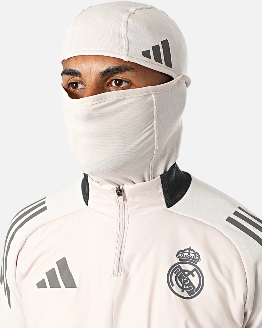 Veste Real Madrid cagoule intégrée 2024/2025 - Beige